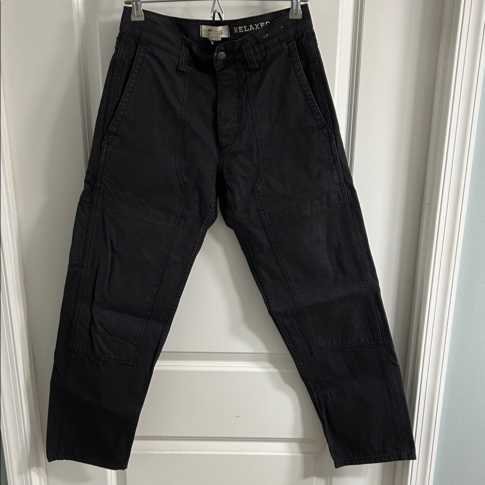 madewell - relaxed straight workwear pants